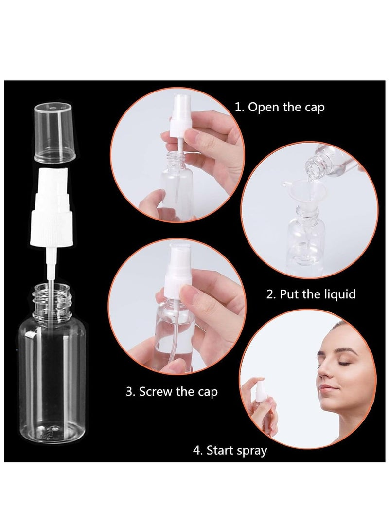 Oasisgalore 10 Pack 15ml Leakproof Fine Mist Spray Bottles, Transparent Plastic, for Cosmetics & Perfumes - Image 4