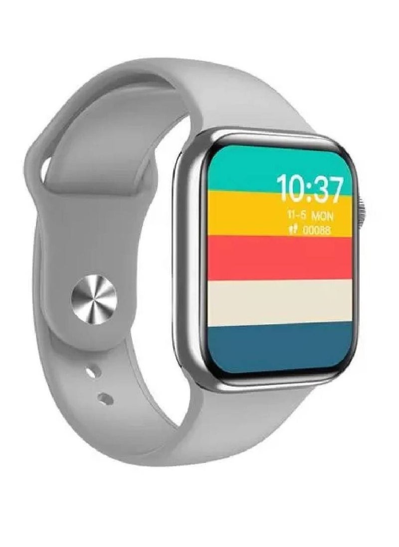 HW - Split Screen Smartwatch With Rotating Side Button Pink - Image 1