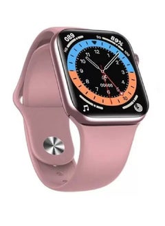 Split Screen Smartwatch With Rotating Side Button Pink
