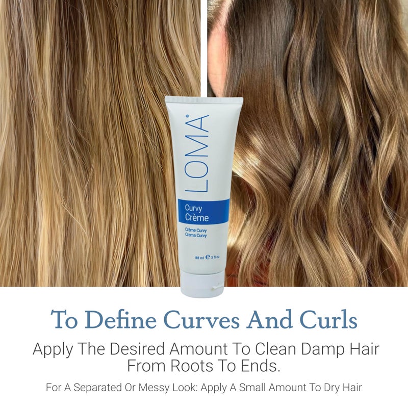 Loma Hair Care Curvy CrÃ¨me, 3 Fl Oz - Image 5