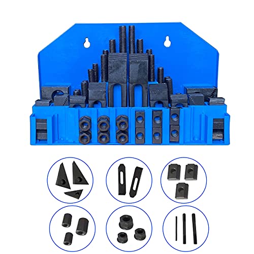 TEXALAN(R) Hold Down Clamp Clamping Set Kit Bridgeport Mill (5/8" Slot 1/2" Stud) - Image 2