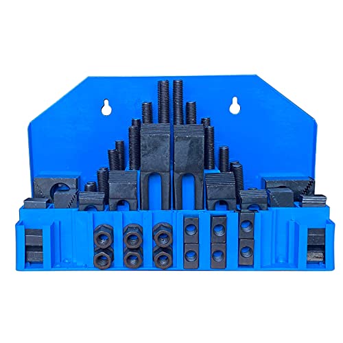 TEXALAN(R) Hold Down Clamp Clamping Set Kit Bridgeport Mill (5/8" Slot 1/2" Stud) - Image 1