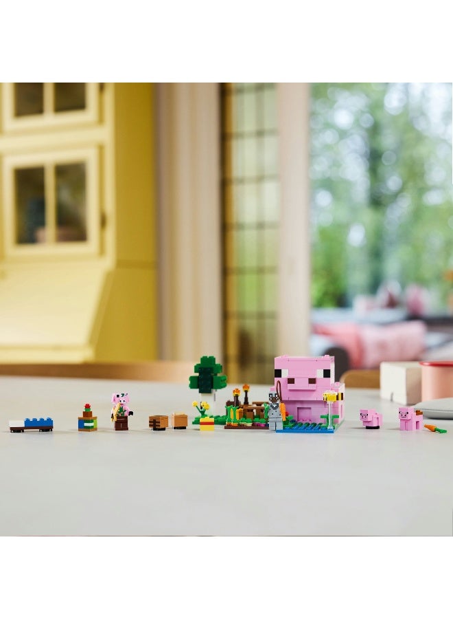 LEGO Minecraft The Baby Pig House 21268 Building Set (238 Pieces) - Image 5