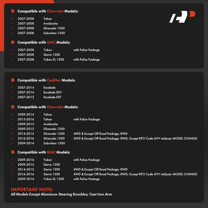 A-Premium ذراع التحكم السفلي الأمامي للراكب مع وصلة كروية من A-Premium - Image 2