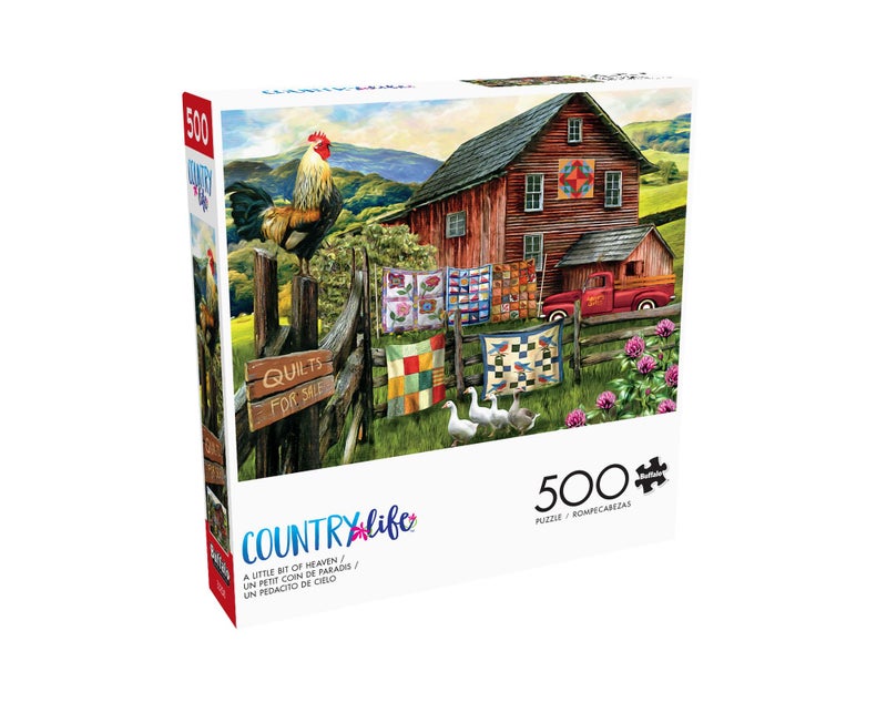 Buffalo Games - Tom Wood - A Little Bit of Heaven - 500 Piece Jigsaw Puzzle for Adults -Challenging Puzzle Perfect for Game Nights - Finished Size is 21.25 x 15.00 - Image 3