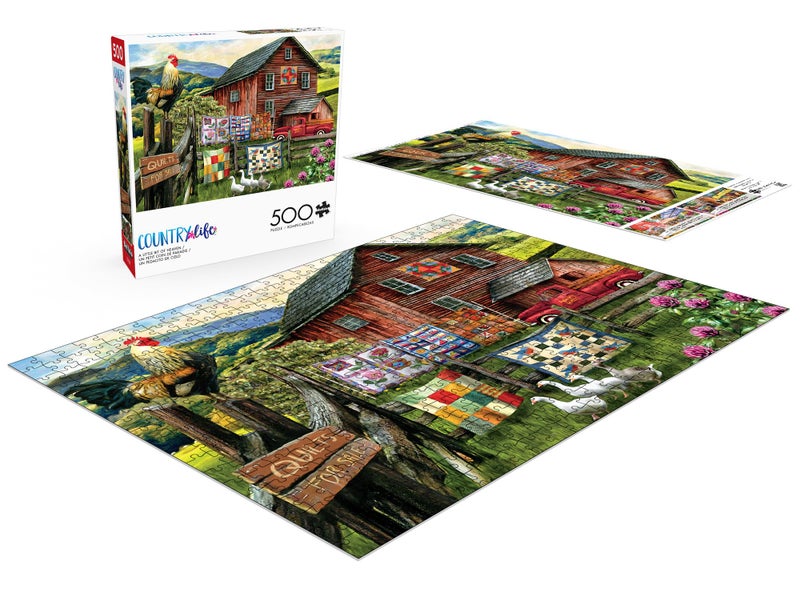 Buffalo Games - Tom Wood - A Little Bit of Heaven - 500 Piece Jigsaw Puzzle for Adults -Challenging Puzzle Perfect for Game Nights - Finished Size is 21.25 x 15.00 - Image 4