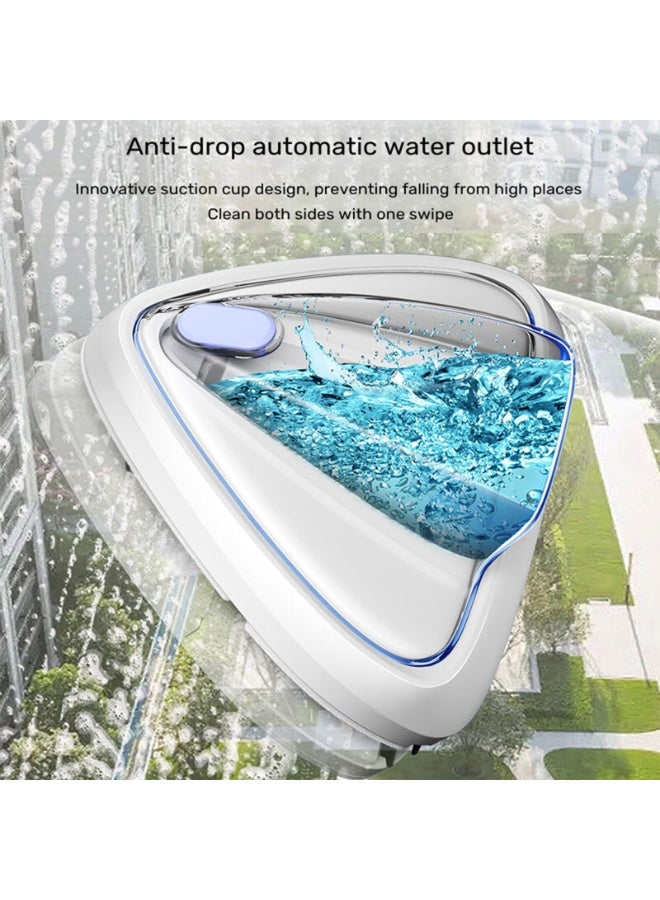 يلا جوي منظف ​​نوافذ مغناطيسي - ممسحة تنظيف زجاج النوافذ ذات الوجهين (3-8 مم) للزجاج المزدوج الفردي، أداة تنظيف الزجاج الأمامي القابلة للتعديل بستة ملفات للمباني الشاهقة - Image 2