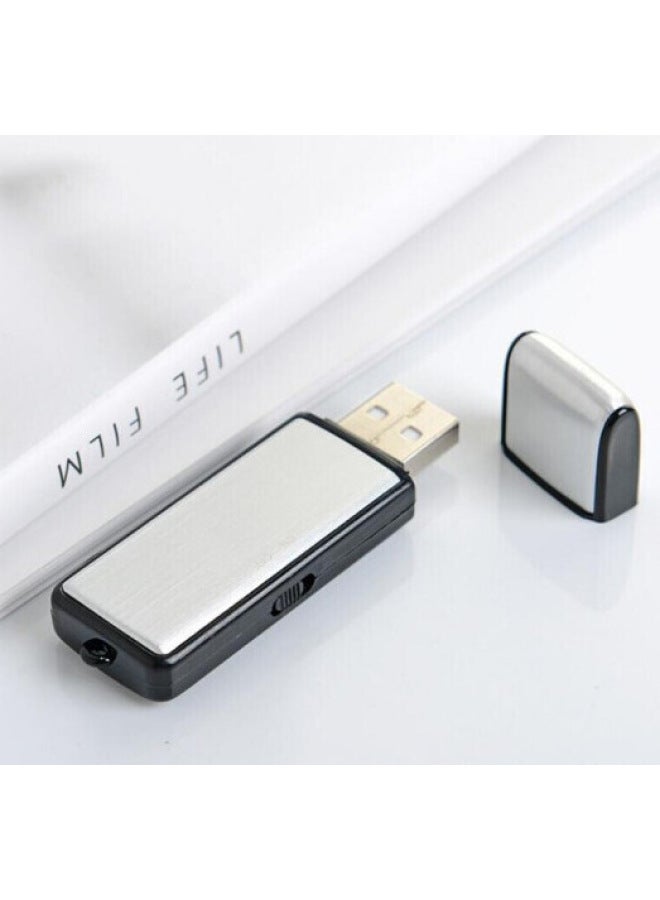 محرك فلاش USB 25.3 جرام مجموعة الوزن كمبيوتر رقمي/مسجل/ميكروفون - اللون: أسود - السعة: 64 جيجابايت - Image 5