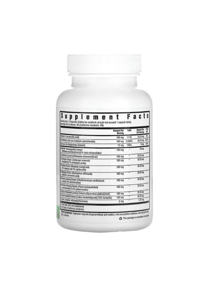 Seeking Health Adrenal Nutrients 90 Vegetarian Capsules  - Image 2