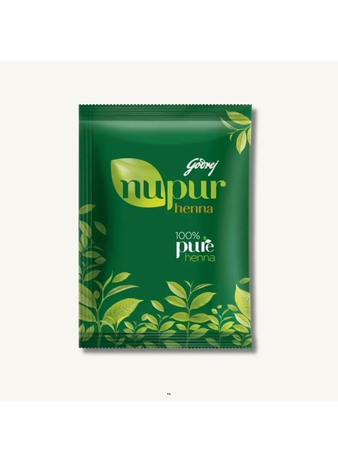 غودريج نوبور حناء طبيعية لتلوين الشعر أخضر 150 جرام - Image 1