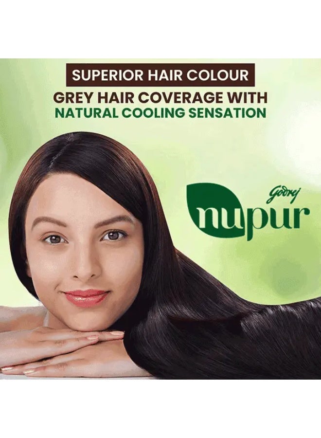 غودريج نوبور حناء طبيعية لتلوين الشعر أخضر 150 جرام - Image 5