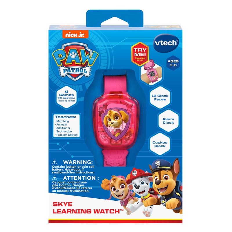 vtech ساعة التعلم من VTech مع سكاي من باو باترول، وردية - Image 5