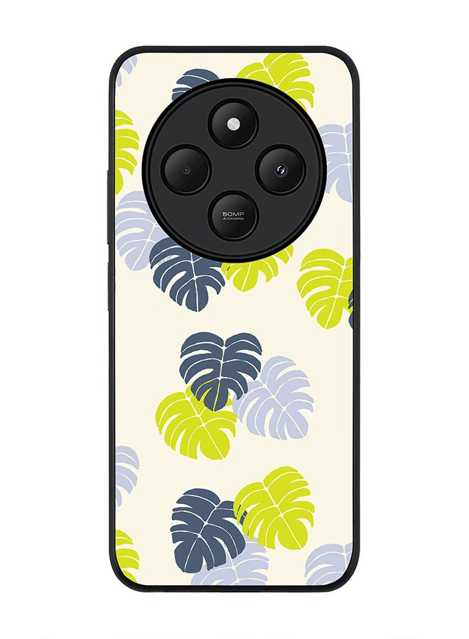 Stylizedd For Xiaomi Poco C75 Case,Slim fit Camera Protection, Shockproof Thin Phone cover - Island Leaves - Image 1