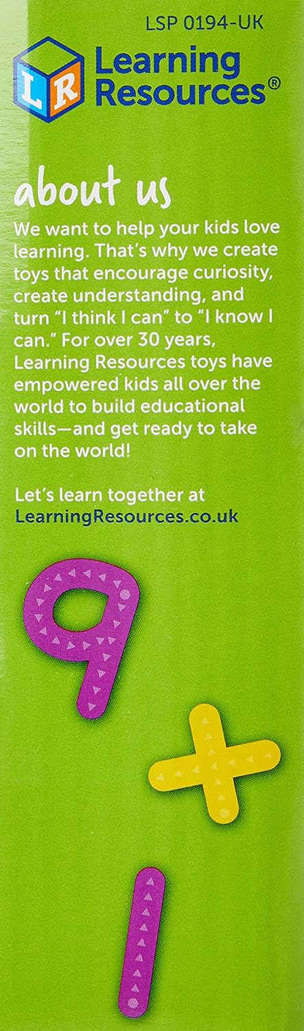 Learning Resources Tactile Numbers & Operations Set - 37 Pieces for Early Math Learning - Image 5