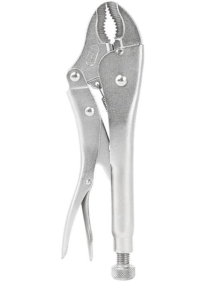 Tool Curved Jaw Locking Pliers - Vulcan Forged Carbon Steel Vise Grips - Hardened Milled Jaws for Maximum Grip - Built in Wire Cutter - Classic Trigger Release | 10 Inch |
