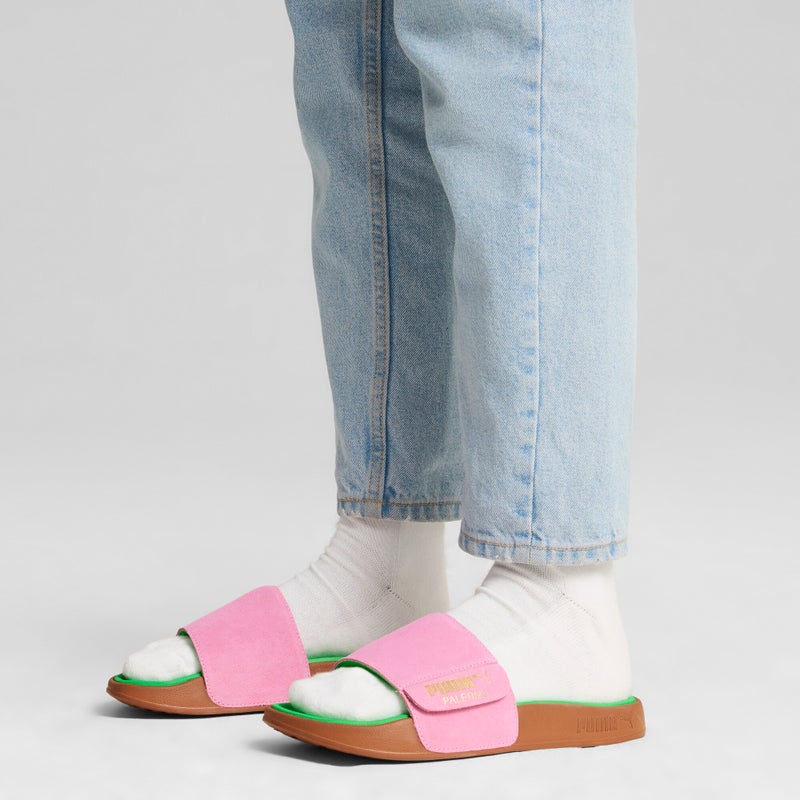PUMA Leadcat 2.0 Palermo Foil Mens Pink Slides - Image 2