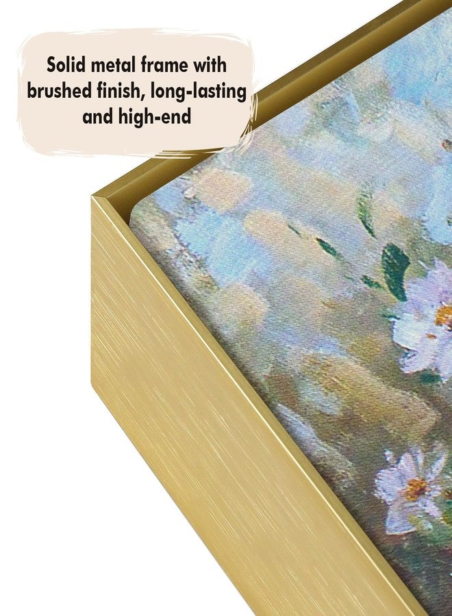 FOLKOR Canvas Floater Frame for 24x30 Oil Paintings, DIY Metal Canvas Frame with 1.5" Deep, Floating Frame for Canvas Prints Wall Art/Portrait/Landscape Living Room Bedroom Kitchen Decor (Gold) - Image 4