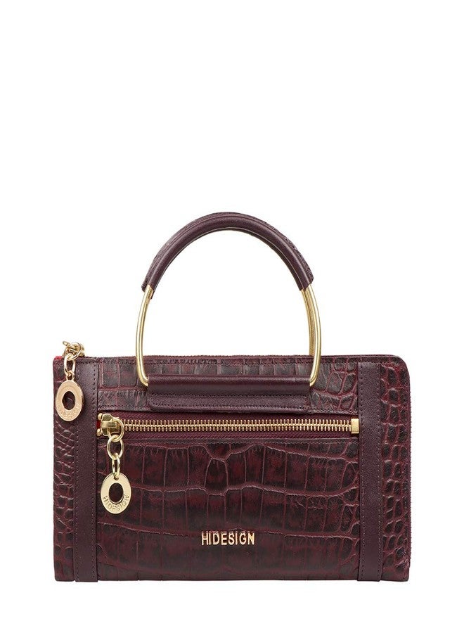 هاي ديزاين محفظة نسائية من الجلد من هايدساين بسحاب دائري - Image 4