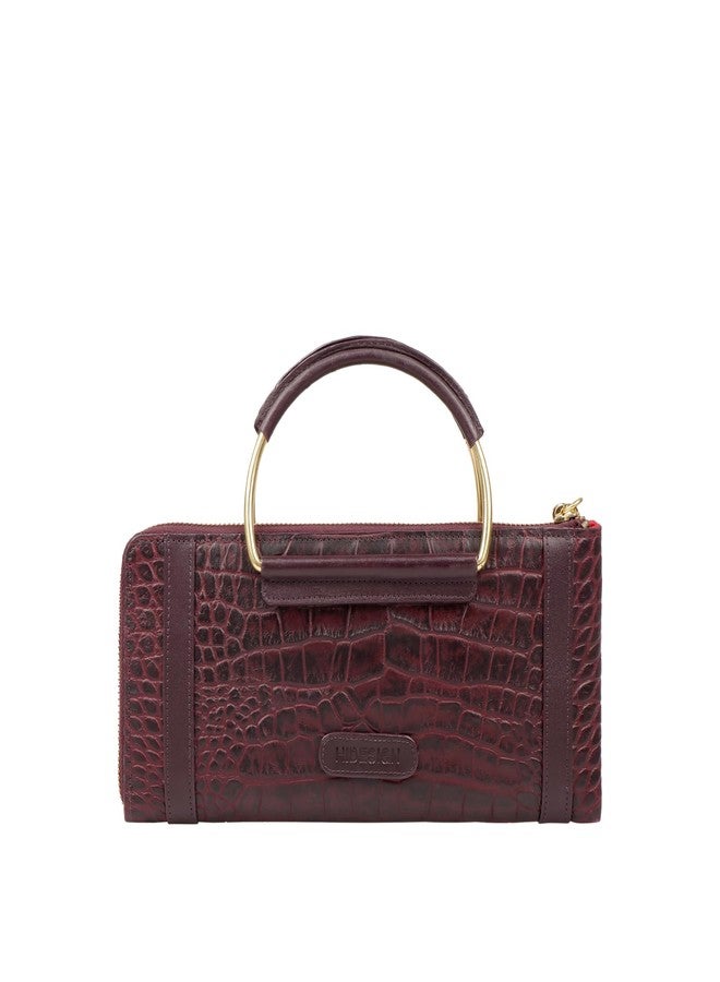 هاي ديزاين محفظة نسائية من الجلد من هايدساين بسحاب دائري - Image 5