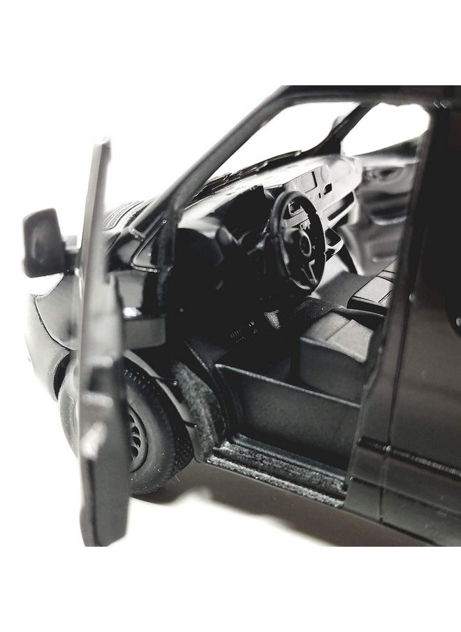 Kinsmart KiNSMART - Mercedes-Benz Sprinter Cargo Van, 1:48 O Scale Die Cast Metal Model Toy Van, Pull-Back Action, Black  - Image 4
