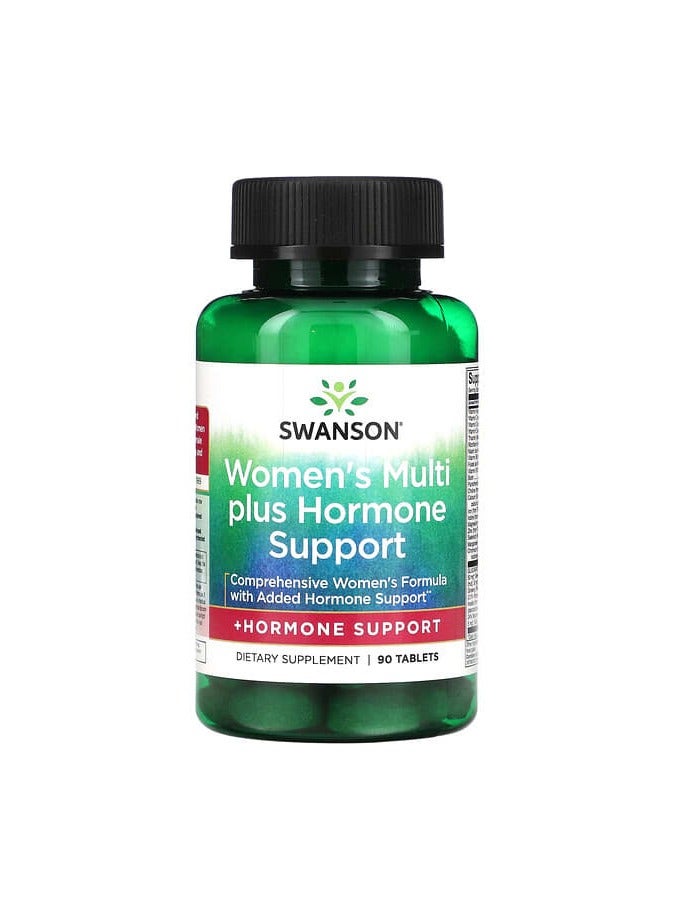 SWANSON دعم هرموني متعدد للنساء، 90 قرص
