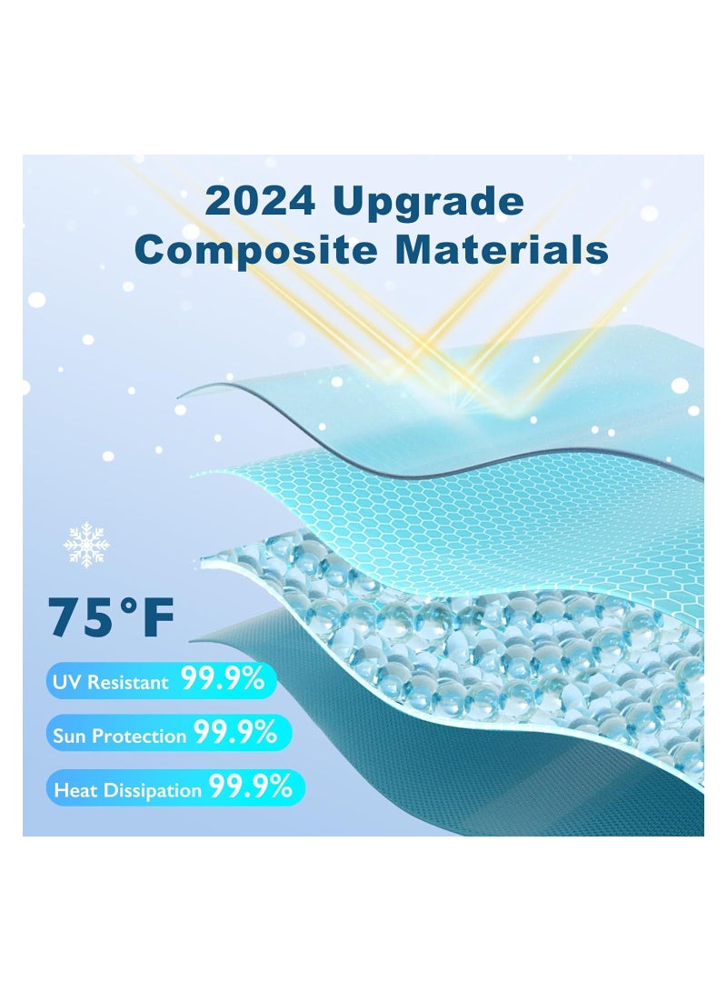 SYOSI Roof Sunshade for 2024 Tesla Model 3 Highland, Sunroof Shade for Tesla Model 3 2024, Glass Roof Sunshades Accessories for Tesla Model 3, Foldable UV Rays Protection Heat Insulation  - Image 2