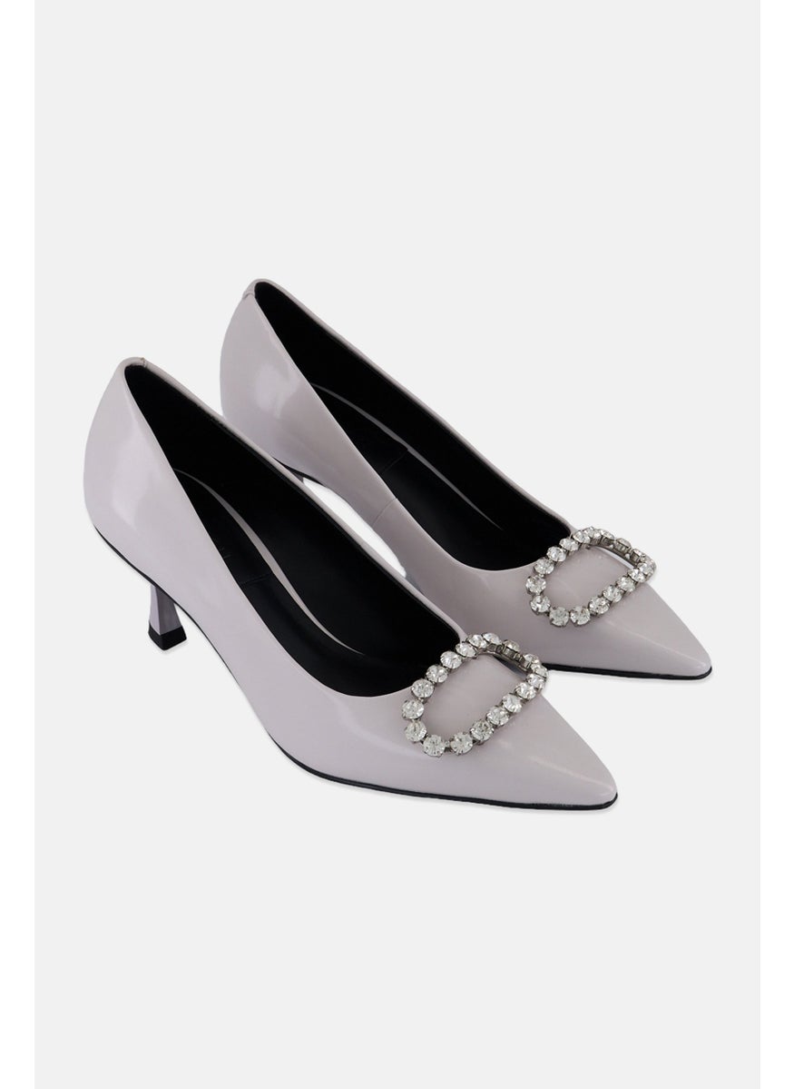 Women Gem-Embellished Patent Leather Pumps, Light Lilac - pzsku/ZCBC0D70AD1DD87A6E8DAZ/45/_/1737641854/31a9ec99-fd11-465e-9edc-6e8e87694255