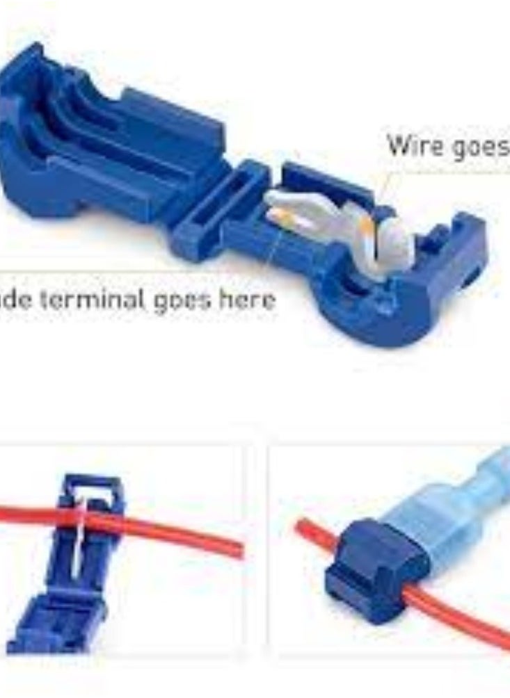KNP KNP Insulated Electrical Terminals (QCS2 B) are designed to provide secure and reliable electrical connections for a variety of applications.  - Image 2
