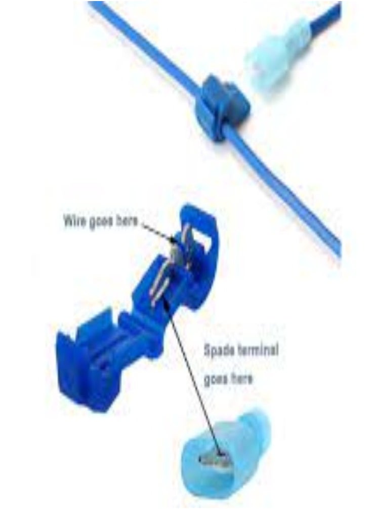 KNP KNP Insulated Electrical Terminals (QCS2 B) are designed to provide secure and reliable electrical connections for a variety of applications.  - Image 3