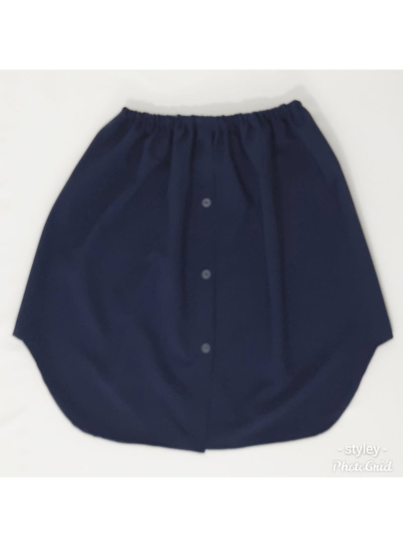 Styley skirt or half-blouse from the waist to below the hip, worn under a short T-shirt to make it long and comfortable  - Image 4