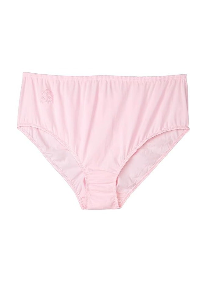 Dahab Pack of 3 Women's 100% Cotton Full Coverage Brief Panties Underwear Code 80 - Image 4