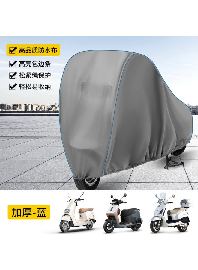 Electric Car Cover Rainproof Sunscreen Dust Cover Eva Car Cover Battery Car Motorcycle Car Coat Thickened Durable Car Cover