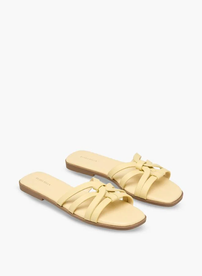 Flora Bella Women Criss-Cross Strap Sandals