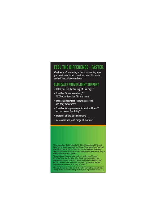 جي إن سي GNC TamaFlex سريع المفعول، 60 كبسولة نباتية، لدعم المفاصل - Image 3
