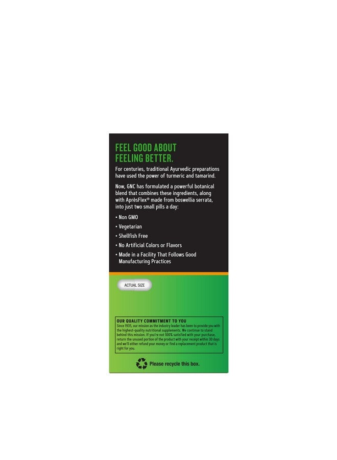 جي إن سي GNC TamaFlex سريع المفعول، 60 كبسولة نباتية، لدعم المفاصل - Image 4