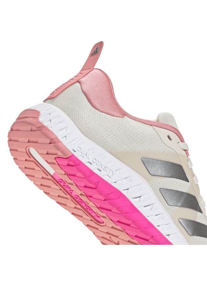 Adidas - adidas Everyset Trainer W Beige Training Shoes 3.5 - Image 1