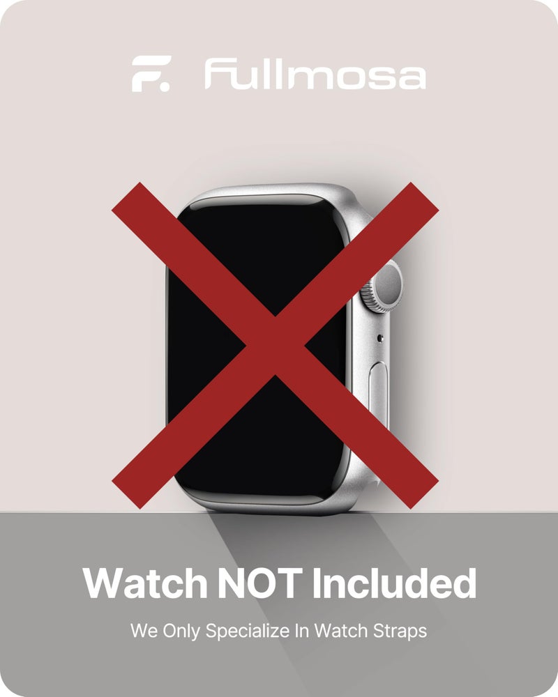 Fullmosa Magnetic Strap [No Watch] Compatible with Apple Watch Strap 42mm(Series 11 10) 41mm 40mm 38mm for Women,Glitter Milanese Metal Belt for iWatch SE3/2/1 Series 11/10/9/8/7/6/5/4/3/2/1,Starlight - Image 2