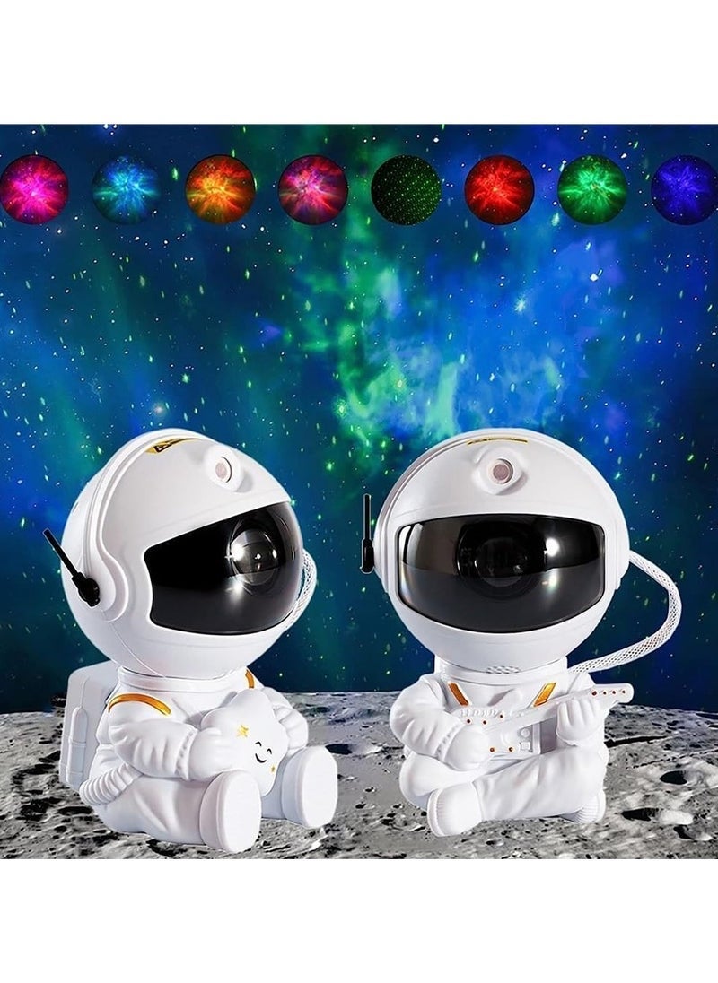 TIGER 360° Adjustable Nebula Projector Night Light – Astronaut-Themed Starry Lamp with Remote & Timer, Perfect for Bedrooms, Parties, and Ambient Lighting - Image 3