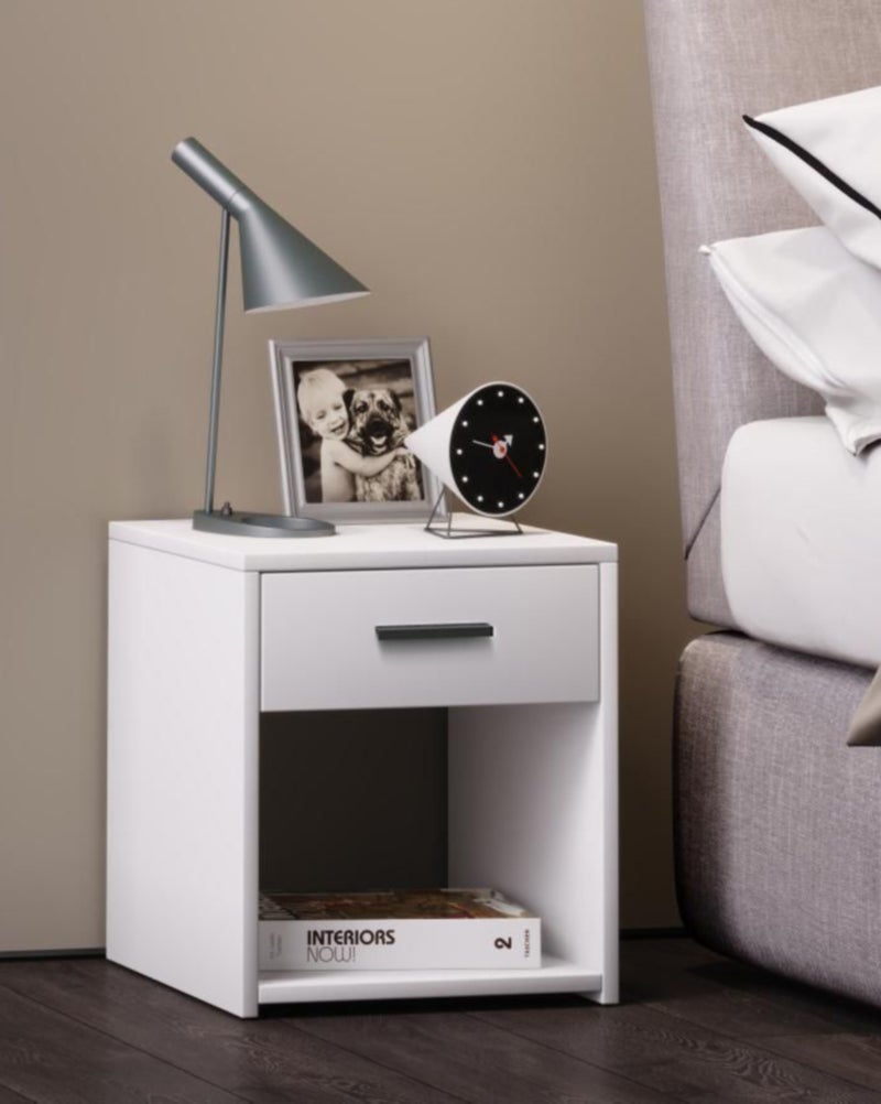 Furniture Store Modern MDF nightstand - Height 50 cm - Width 40 cm - Depth 30 cm, from Furniture Store. - Image 2
