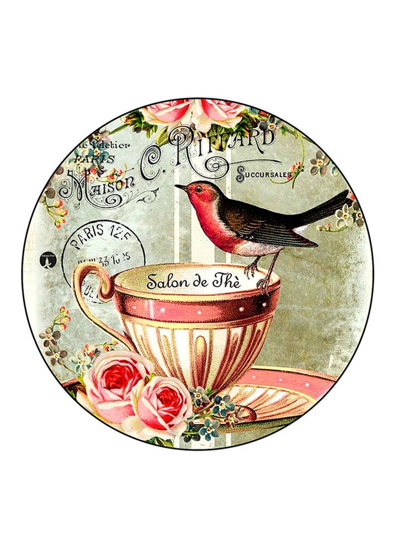 RKN Vintage Art Printed Fridge Magnet Multicolour - Image 1
