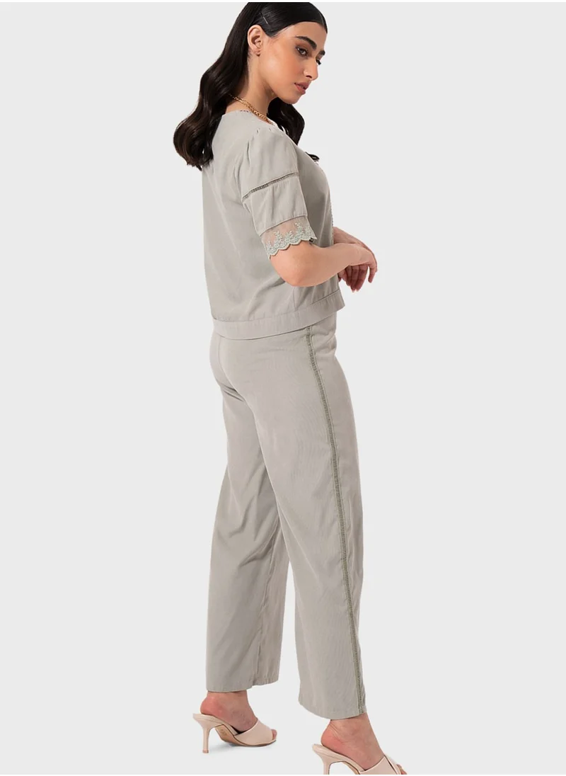 RINA Wide Leg Pants