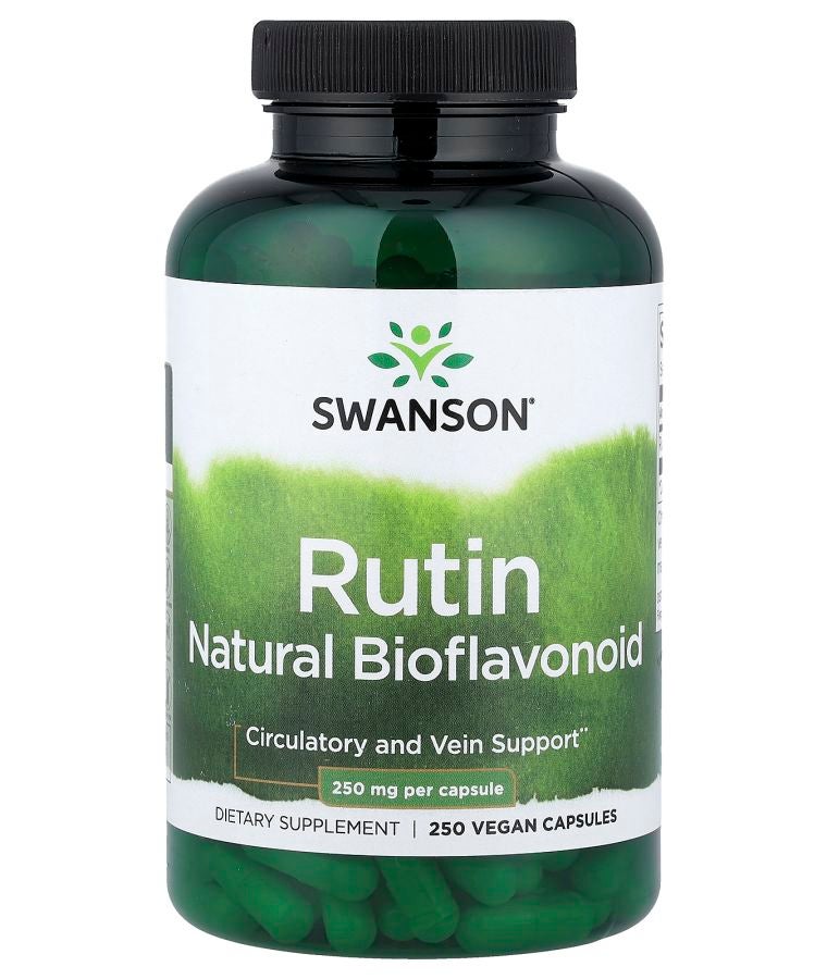 Rutin Natural Bioflavonoid 250 mg 250 Vegan Capsules