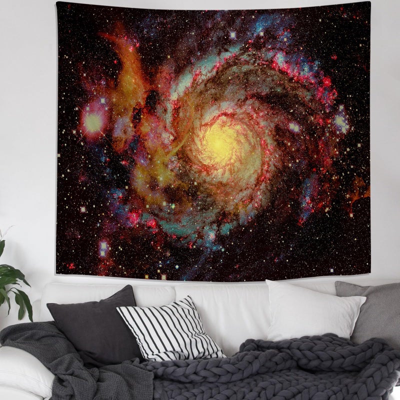 PSYHILAR Blacklight Tapestry Glow in the Dark UV Space Universe Galaxy Black Light Posters for Adults (40 x 30 Inches) - Image 4
