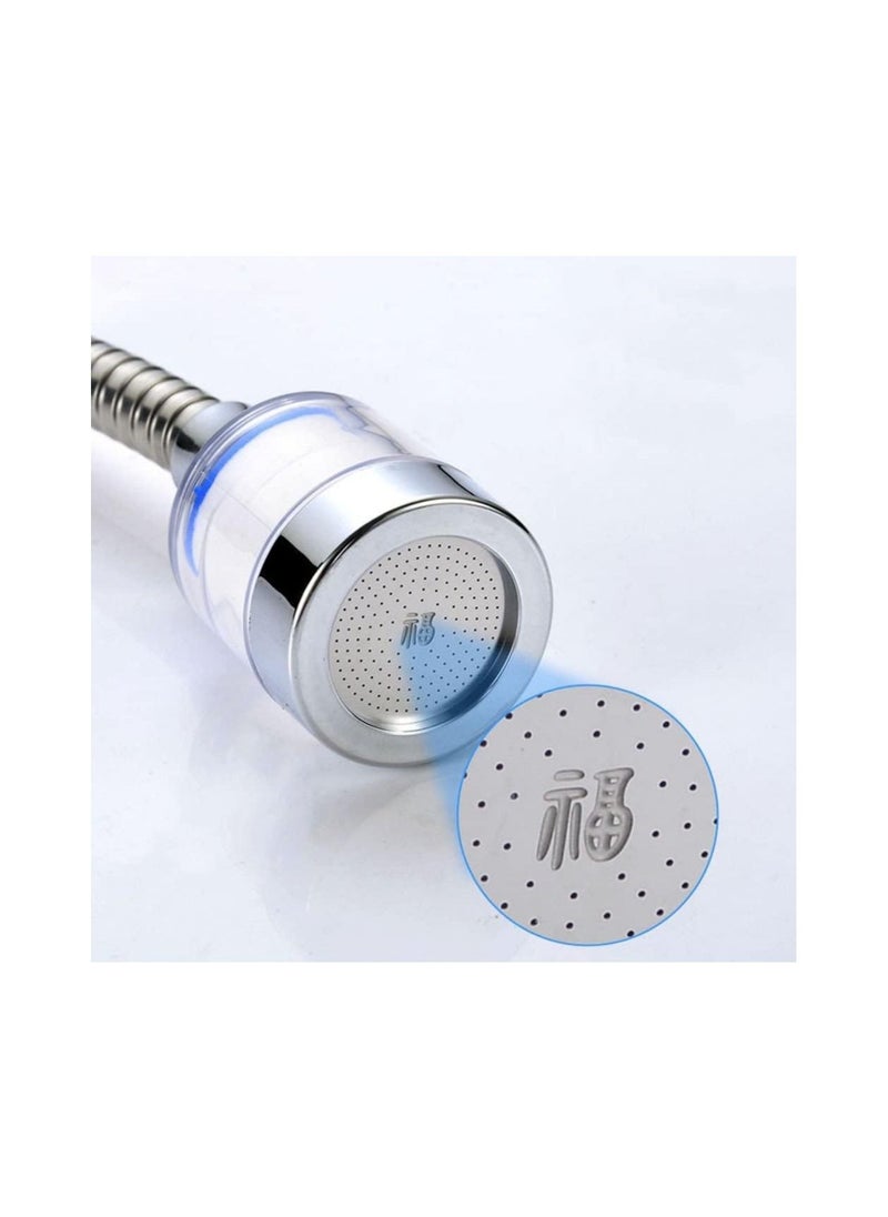 Generic - Universal Faucet - 1080 Degree Rotation Faucet with filter Splash Filter Kitchen Tap Extend Adapter Faucets with wrench tool and adapter Faucet Extender - Image 1