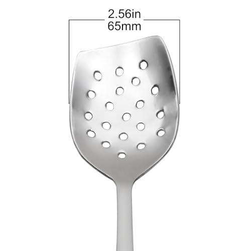 Lindy's Stainless Steel Perforated Stir Spoon, Silver (SCSP) - Image 5