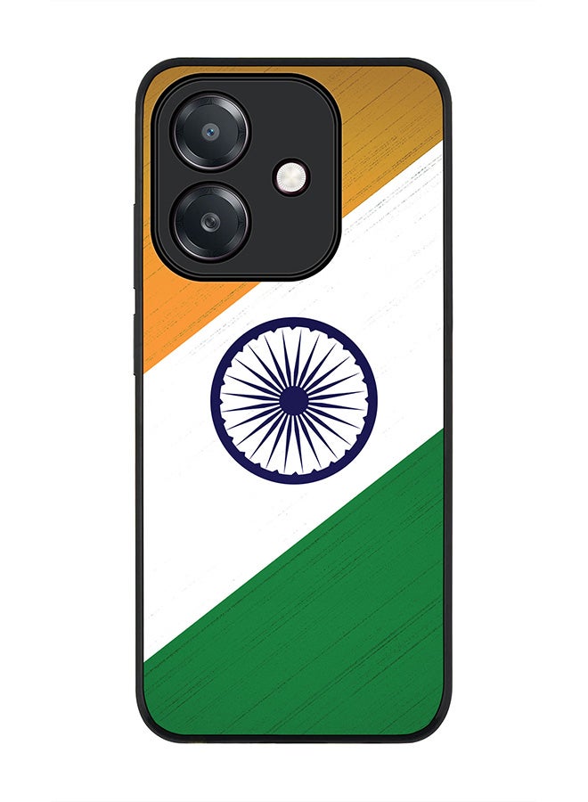 Stylizedd For Oppo A5i Case,Slim fit Camera Protection, Shockproof Thin Phone cover  - Flag Of India