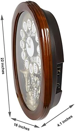 Rhythm Clocks Rhythm Clocks Grand Encore II Magic Motion Clock  - Image 4