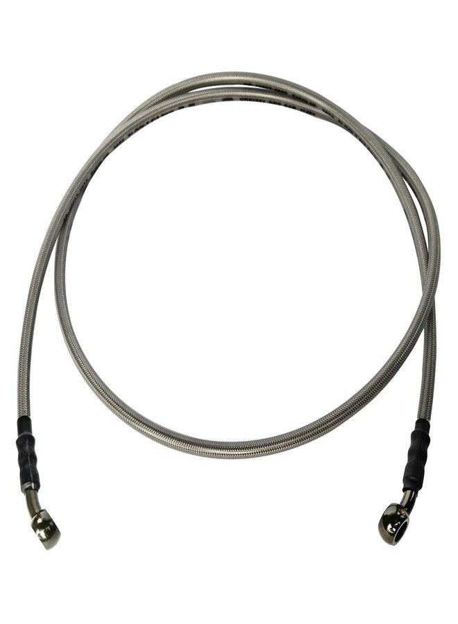 Vanlison Braided Hydraulic Brake Hose Line Brake Cable Universal Brake Lines Compatible with Dirt Bike Softail ATV UTV Go Kart GY6 Scooter 10mm Banjo Ends M10 31.5" / 80cm - Image 5
