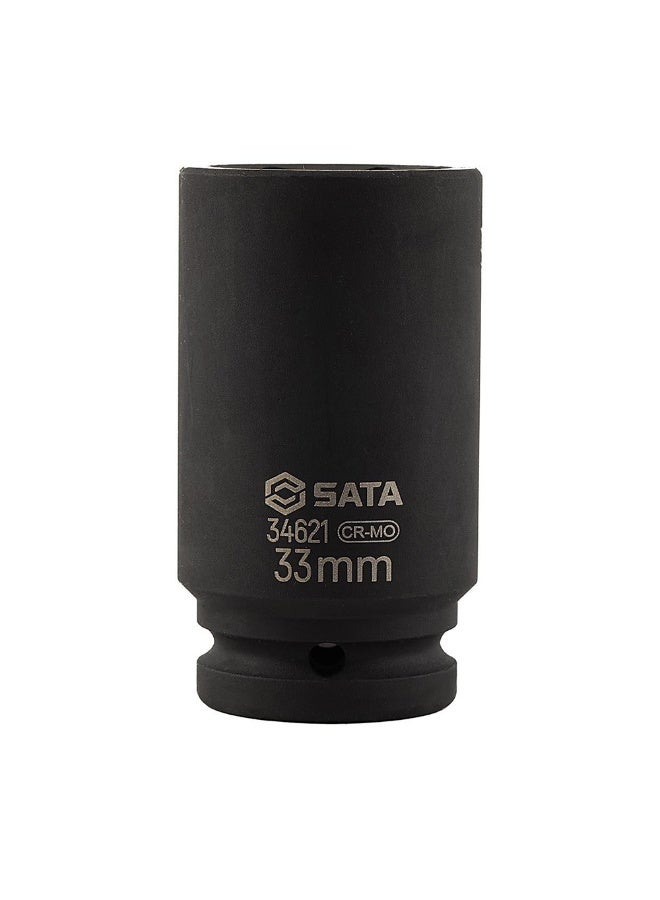 SATA ST34622SC 3/4" Drive 6 Point Deep Impact Socket 34mm