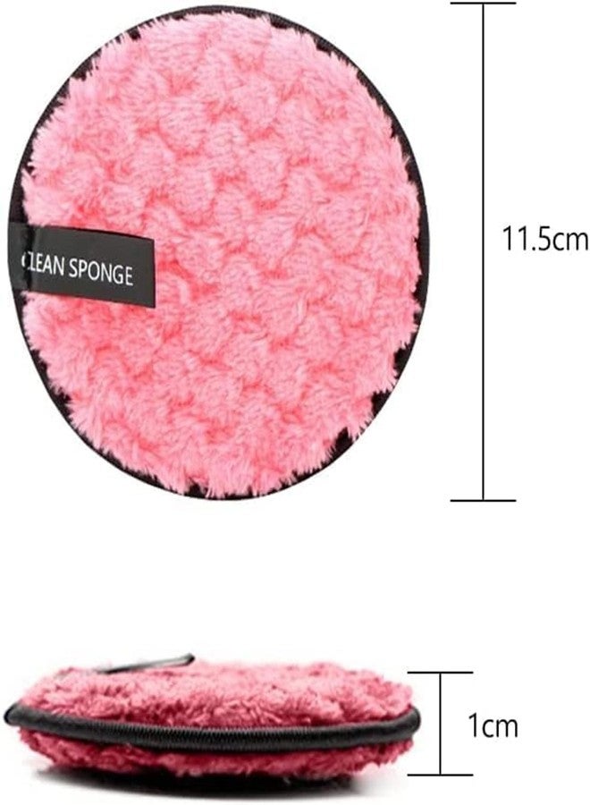 Keli 2 Piece Reusable Makeup Remover Pads & Cloths - Ultra Soft Makeup Eraser, Double-Sided Washable Cotton Round Pad for Gentle Eye and Face Makeup Cleansing Wipes - Image 2